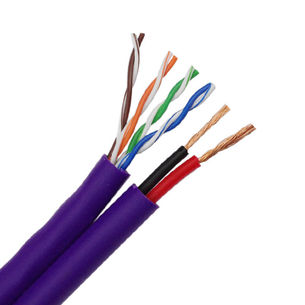 UTP CAT5E+2C CCTV SIAMESE Cable